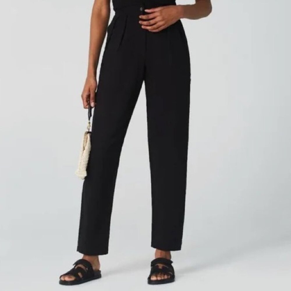 Uncle Studios Black Linen Bloomers Trousers size S